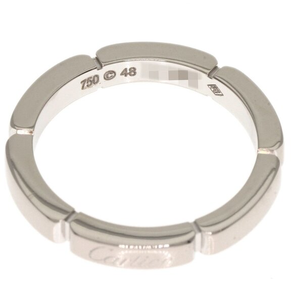 CARTIER 18k White Gold Ring #48 - Picture 5 of 10